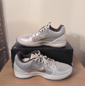 Nike Ja 2 Tree Top Light Silver Iron Grey FV6070-002 Men's Size 10.5 No Lid